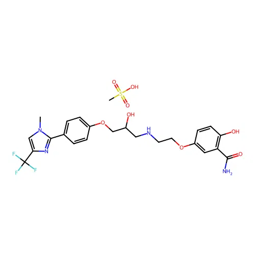 CGP 20712A methanesulfonate structure