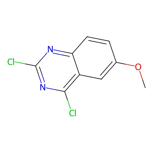 2,4-Dichloro-6-methoxyquinazoline structure