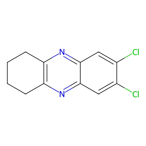 7,8-Dichloro-1,2,3,4-tetrahydrophenazine structure