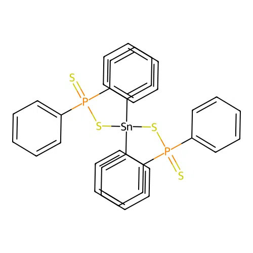 2,5-diphospha-3-stannapentane, 1,1,3,3,5,5-hexaphenyl-, 1,5-disulfide structure