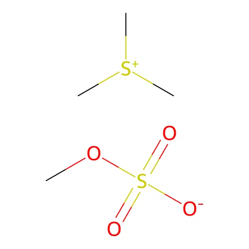 Trimethylsulfonium methyl sulfate structure