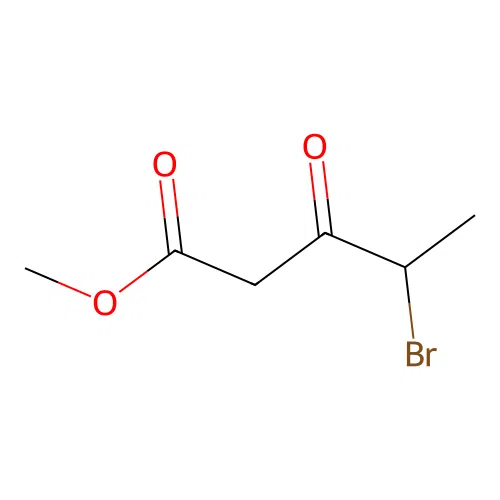 Methyl 4-bromo-3-oxopentanoate structure