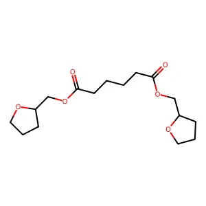 Hexanedioic acid, 1,6-bis((tetrahydro-2-furanyl)methyl) ester structure