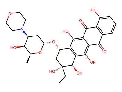 Antibiotic MX 2 structure