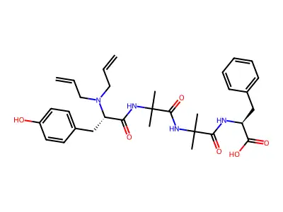 N-[2-(Amino)-1-hydroxy-2-methylpropylidene]phenylalanine structure