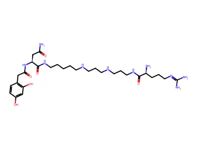 argiotoxin 636 structure