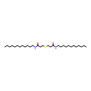 N,N'-Dilaurylthiodipropionamide structure