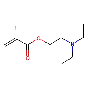 Diethylaminoethyl Methacrylate structure