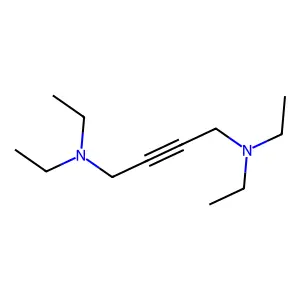 1,4-Bis(diethylamino)-2-butyne structure