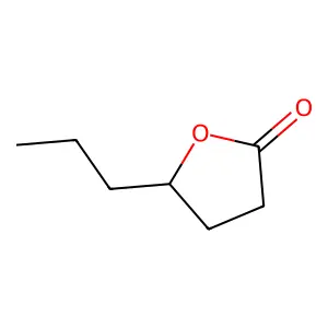 gamma-Heptalactone structure