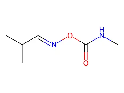(2-methylpropylideneamino) N-methylcarbamate structure