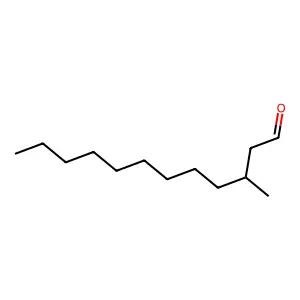 3-Methyldodecanal structure