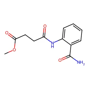 methyl o-amidosuccinanilate structure