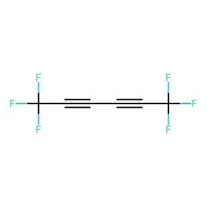 2,4-Hexadiyne, 1,1,1,6,6,6-hexafluoro- structure