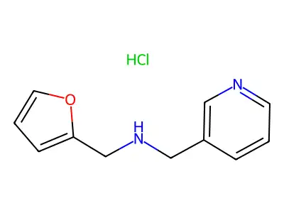 (2-Furylmethyl)(3-pyridinylmethyl)amine hydrochloride structure