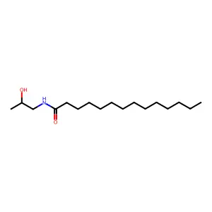 Myristic monoisopropanolamide structure