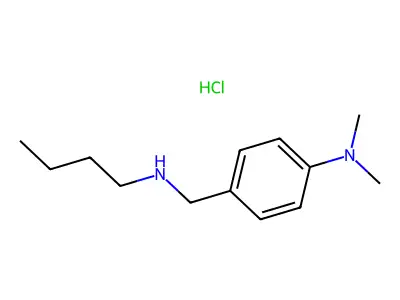 4-[(Butylamino)methyl]-N,N-dimethylaniline hydrochloride structure