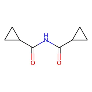 Dicyclopropanecarboxamide structure