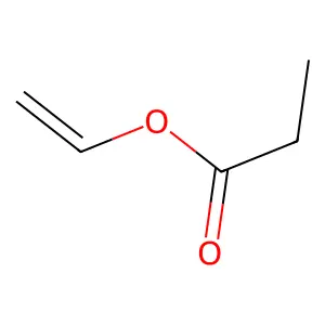 Vinyl propanoate structure
