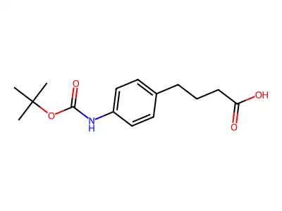 4-(Boc-4-aminophenyl)butanoic acid structure