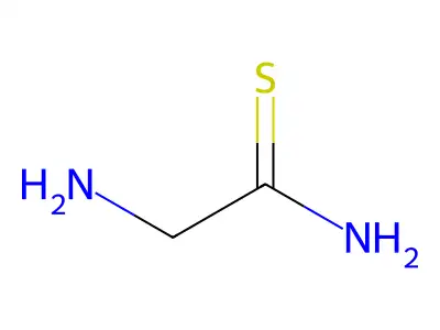 Ethanethioamide, 2-amino- structure