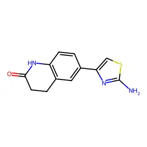 6-(2-Amino-1,3-thiazol-4-yl)-1,2,3,4-tetrahydroquinolin-2-one structure