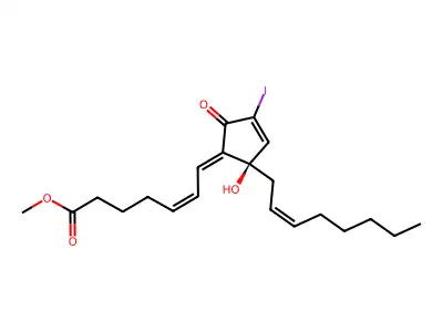 Iodovulone I structure