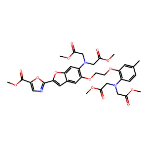 Fura-2-am structure