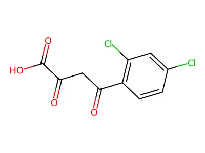 4-(2,4-Dichlorophenyl)-2,4-dioxobutanoic acid structure
