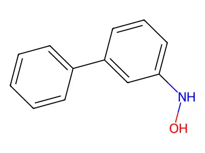 N-Hydroxy-3-aminobiphenyl structure