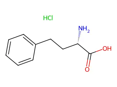 (3S)-3-amino-4-phenylbutanoic acid hydrochloride structure
