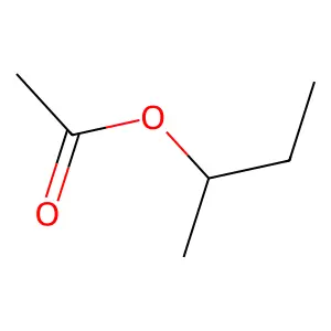 Sec-Butyl acetate structure