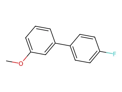1-Fluoro-4-(3-methoxyphenyl)benzene structure