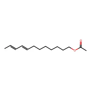 8,10-Dodecadien-1-ol, 1-acetate, (8E,10E)- structure