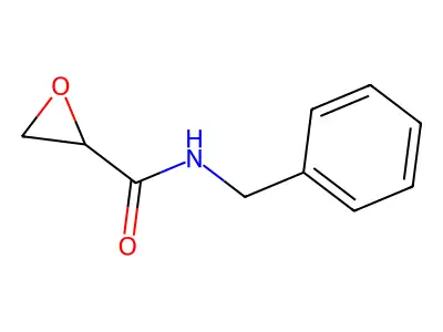 2,3-Epoxy-N-benzylpropanamide structure