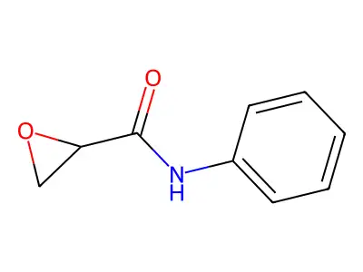 N-phenyloxirane-2-carboxamide structure