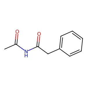 N-acetyl-2-phenylacetamide structure
