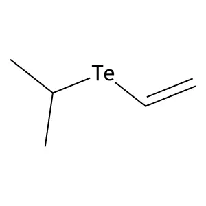 Tellurium, ethenyl-(1-methylethyl)- structure