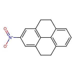 Pyrene, 4,5,9,10-tetrahydro-2-nitro- structure