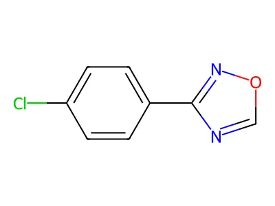 3-(4-Chlorophenyl)-1,2,4-oxadiazole structure