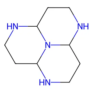 Dodecahydro-1,4,7,9b-tetraazaphenalene structure