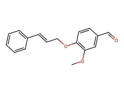 4-Cinnamyloxy-3-methoxy-benzaldehyde structure