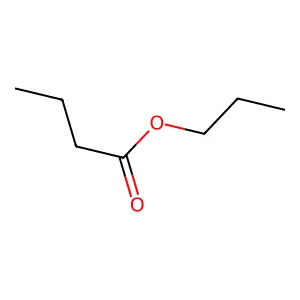 Propyl butyrate structure