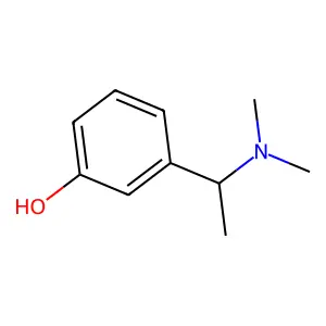 3-(1-(Dimethylamino)ethyl)phenol hydrochloride structure