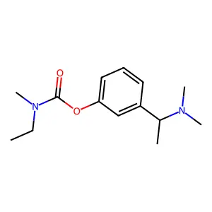 3-[1-(Dimethylamino)ethyl]phenyl ethyl(methyl)carbamate structure