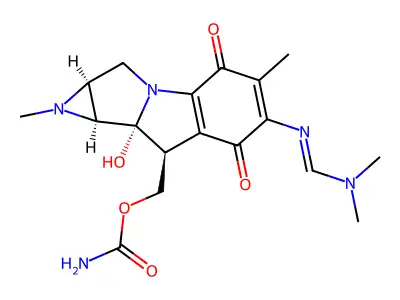 9-epi-7-N-Dimethylaminomethylenemitomycin D structure