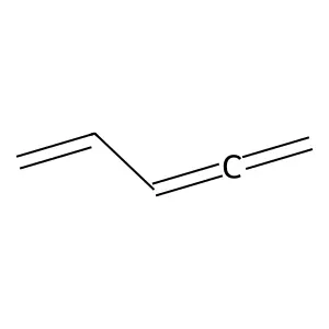 1,2,4-Pentatriene structure