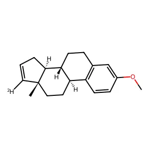 3-Methoxy-13-methyl-6,7,8,9,11,12,14,15-octahydrocyclopenta[a]phenanthrene structure