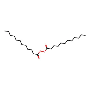 Lauroyl peroxide structure