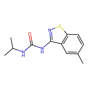 1-(5-Methyl-1,2-benzothiazol-3-yl)-3-propan-2-ylurea structure
